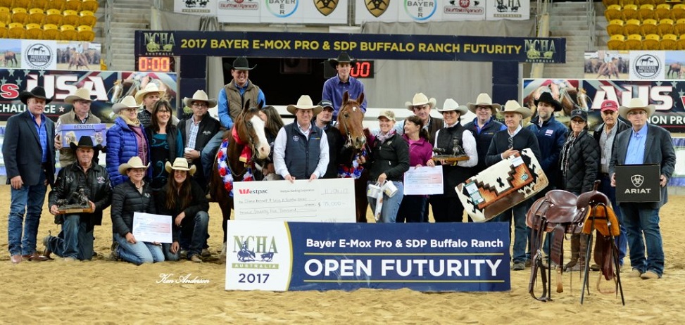 Turpentine Park produces 2nd NCHA Open Futurity Champion!!